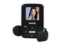 SanDisk Sansa Clip Zip 1.1" Black 8GB MP3 Player SDMX22-008G-A57K