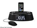 iLuv IMM178 Vibe Plus - Dual Alarm Clock w/Bed Speaker Shaker for IPhone&IPod