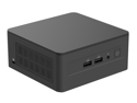 ASUS NUC 13 PRO RNUC13ANHI70000UI Black Barebone Tall Kit with Intel® Core™ i7-1360P, Single Unit - Memory and Storage Sold Separately)