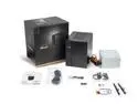 ASRock DESKMEET X300  Mini PC Barebone System AMD X300 DisplayPort, HDMI & D-Sub Supports a discrete Dual slot Graphics card up to 20CM(card not included) 8 Liter compact size