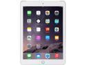Apple iPad Air 2 MH2N2LL/A Apple A8X 1.50 GHz 64 GB Flash Storage 9.7" 2048 x 1536 Grade B Tablet (Wi-Fi + Cellular) iOS Silver