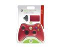 Microsoft Xbox 360 Limited Edition Red Wireless Controller and Play & Charge Kit