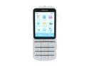 Nokia C3-01 Touch and Type Unlocked GSM Bar Phone with 5MP Camera / Wi-Fi 2.4" Silver 64MB built in, 30MB free user memory