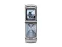 Motorola RAZA Silver Unlocked Cell Phone w/ Bluetooth v1.2 / 0.3 MP Camera (V3)