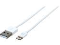 Coboc iSyncLT8-3-WH MFi Certified, Apple approved, White 3ft 8-Pin Lightning Connector to USB Cable compatible with the newest iOS 8.1 and beyond - Charge and Sync Cable