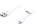 Nippon Labs USB-LI-3WH 3 ft. MFi Certified White Apple 8-pin Lightning Connector to USB 3ft Cable for Apple iPhone5, iPad4, iPad Mini, iPod Touch 5th Gen, iPod Nano 7th Gen - Charge and Sync Cable 3 f