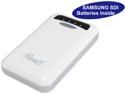 Rosewill Powerbank RCBR-13030-WH - White, 13,000 mAh External Backup Battery Charger for Smartphone, iPhone, iPad, & iPod