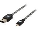 IOGEAR GPUL01 Black Charge & Sync Pro Cable - USB to Lightning Cable