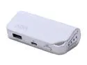 Alva MJ-2200 Portable Battery Pack Power Bank for USB Mobile Devices (White)