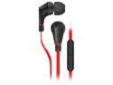 NoiseHush Red/Black 3.5mm Handsfree Stereo 3.5mm Headset with Mic - NX80-11580