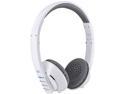 Mee audio White/Gray Air-Fi AF32 3.5mm Connector Binaural Stereo Bluetooth Headset w/ Hidden Microphone