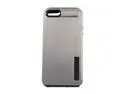 Incipio SILICRYLIC Shine Titanium Silver / Obsidian Black Hard Shell Case w/ Silicone Core For iPhone 5 / 5S IPH-875