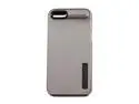 Incipio SILICRYLIC Shine Titanium Silver / Graphite Gray Hard Shell Case w/ Silicone Core For iPhone 5 / 5S IPH-876