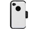 Otter Box White Plastic / White Silicone Defender Case for iPhone 4 (APL2-I4UNI-B5-E4OTR)