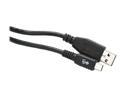 BlackBerry ASY-06610-001 Black Universal Mini USB to USB Charging Cable