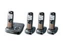 Panasonic KX-TG9334T 1.9 GHz Digital DECT 6.0 4X Handsets Cordless Phone Integrated Answering Machine