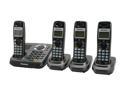 PLANET KX-TG9344PK 1.9 GHz Digital DECT 6.0 4X Handsets Cordless Phone Integrated Answering Machine