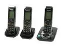 Panasonic KX-TG7433B 1.9 GHz Digital DECT 6.0 3X Handsets Cordless Phone Integrated Answering Machine