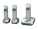 Panasonic KX-TG4023N 1.9 GHz Digital DECT 6.0 3X Handsets Cordless Phone with Answering Machine