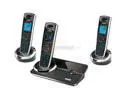 Uniden DECT3080-3 DECT 6.0 3X Handsets Expandable Cordless Telephone Integrated Answering Machine