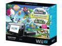 Nintendo Wii U Mario & Luigi Deluxe Set Black