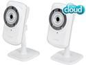 D-Link DCS-932L/2Q Cloud Wireless IP Camera, 640x480 Resolution, Night Vision, Mydlink Enabled (2 PACK)