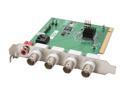Apec ADR-2404S 4 CH/30 fps PCI Video/Audio Card with 2400 DVR software