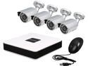 LaView LV-KD514FD7S 4 Channel H.264 Level CUBE Plus Advanced Face Detection 4 Channel DVR + 4 x 700TVL Cameras (No HDD Included)