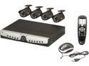Night Owl Apollo-45 4 Channel H.264 DVR D1 Kit with 500GB HD, 4 Cameras