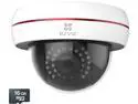 EZVIZ Husky HD 1080p Outdoor Wi-Fi or PoE Video Security Dome Camera, With 16GB MicroSD Included, Works with Alexa and Google Home Using IFTTT (EZHUSKYDMG16)