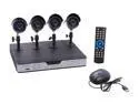 Zmodo KDS8-NARQZ4ZN 8CH H.264 DVR w/ 4 x Sony CCD Day/Night Outdoor Cameras 3G Mobile Access Surveillance Kit