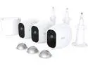Arlo Pro 2 Wireless Security Camera System - 3 Rechargeable Battery Powered Wire-Free HD 1080p Night Vision Indoor/Outdoor with 2-Way Audio, Free Arlo Basic 7-Day Cloud Storage Recording