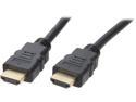 Rosewill RCHD-12009 - 6-Foot Black HDMI A Male to HDMI A Male with Ethernet Cable - 3D Support `