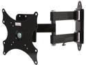 Rosewill RHTB-13005 - 13"- 37" LCD LED TV Articulating Tilt, Swivel & Rotate Wall Mount - Max. Load 55 lb. Televisions, VESA Up to 200 x 200 mm, Black