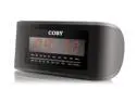 COBY Digital AM/FM Alarm/Clock Radio, Black CRA50