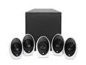 KEF KHT1005.2SE Home Audio Speaker System w/ White Satellite Speakers