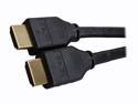 Link Depot HHSN-3 3 ft. Black HDMI High Speed with Ethernet – Type A to Type A HDMI Male to Male