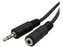 Insten 798762 50 ft. 3.5mm Stereo Plug to Jack Extension Cable Male to Female