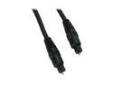 CABLES UNLIMITED Model AUD-9200-03 3 ft. Toslink Digital Audio Cable Male to Male