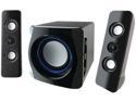 iLive IHB23B 2.1 CH Wireless Bluetooth 2.1 speaker system with subwoofer System