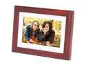 ViewSonic VFD724w-11 7" 800 x 480 Digital Photo Frame 128MB Internal Memory Support SD/SDHC/MMC/MS/MS Pro & USB Genuine Cherry Wood Frame w/ Remote Control