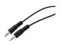 Coboc 25 ft. 3.5mm Stereo Male to Male Cable (Black)