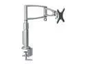 OmniMount WS3 Silver 13" - 26" Double-Arm Desktop Monitor Mount