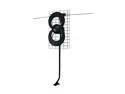 Antennas Direct C2VCJM ClearSteam 2V Long Range VHF/UHF DTV Antenna w/CJ Mount