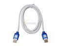 Galaxy METAL GEAR GX-CB13 BLUE 6 ft. Blue HDMI Cable V1.3 Male to Male