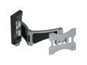 Diamond BUC151 Black 14" - 37" Double Hinge Swivel Articulating Wall Mount