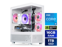 Thermaltake LCGS NE i1460S-V170S Gaming Desktop (Intel Core i5-14400F, ToughRam DDR4 3600Mhz 16GB RGB Memory, NVIDIA GeForce RTX 5060, 1TB NVMe M.2, Wifi, Windows 11) N17S-B76R-560-LCS