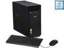 Acer Desktop Computer Aspire T ATC-710-UR52 Intel Core i7-6700 16 GB DDR3L 2TB HDD NVIDIA GeForce GT 730 2 GB Windows 10 Pro