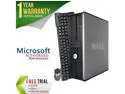 DELL Desktop Computer OptiPlex GX780 Intel Core 2 Duo E8400 4GB DDR3 1TB HDD Intel HD Graphics Windows 10 Pro