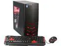 iBUYPOWER Desktop PC ATLAS SERIES NE707i Intel Core i5-6600K 8GB DDR4 1TB HDD 120GB SSD NVIDIA GeForce GTX 950 Ti 2GB Windows 10 Home 64-Bit